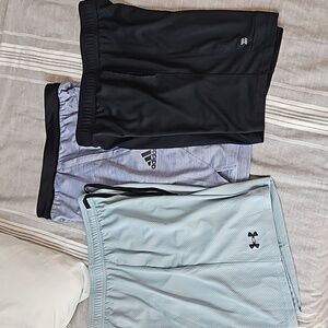 3 pair athletic shorts